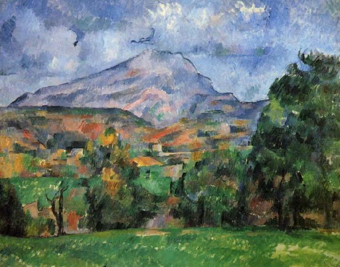 Paul Cezanne Montagne Sainte-Victoire oil painting image